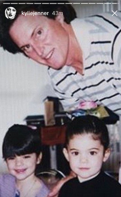 Kendall And Kylie Jenner Post Cute Throwback Photos In Fathers Day